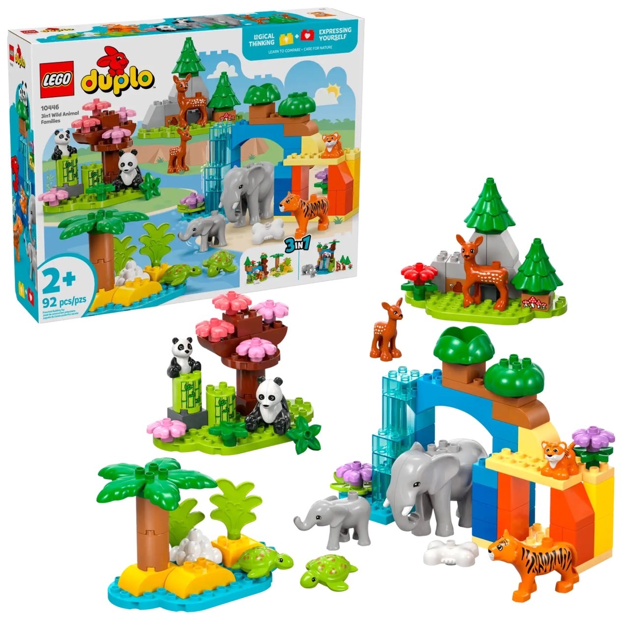 LEGO 10446 3合1 野生動物家庭 3in1 Wild Animal Families