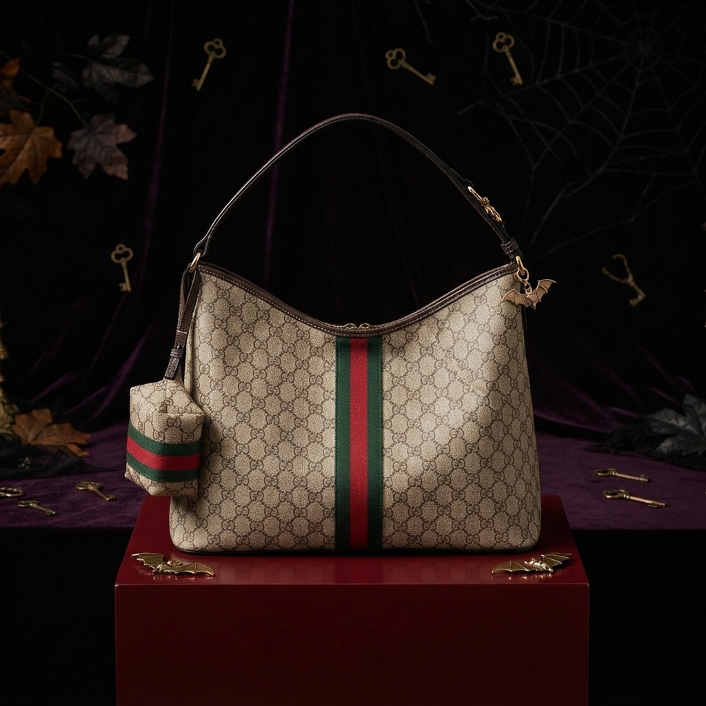 Gucci老花Hobo子母包