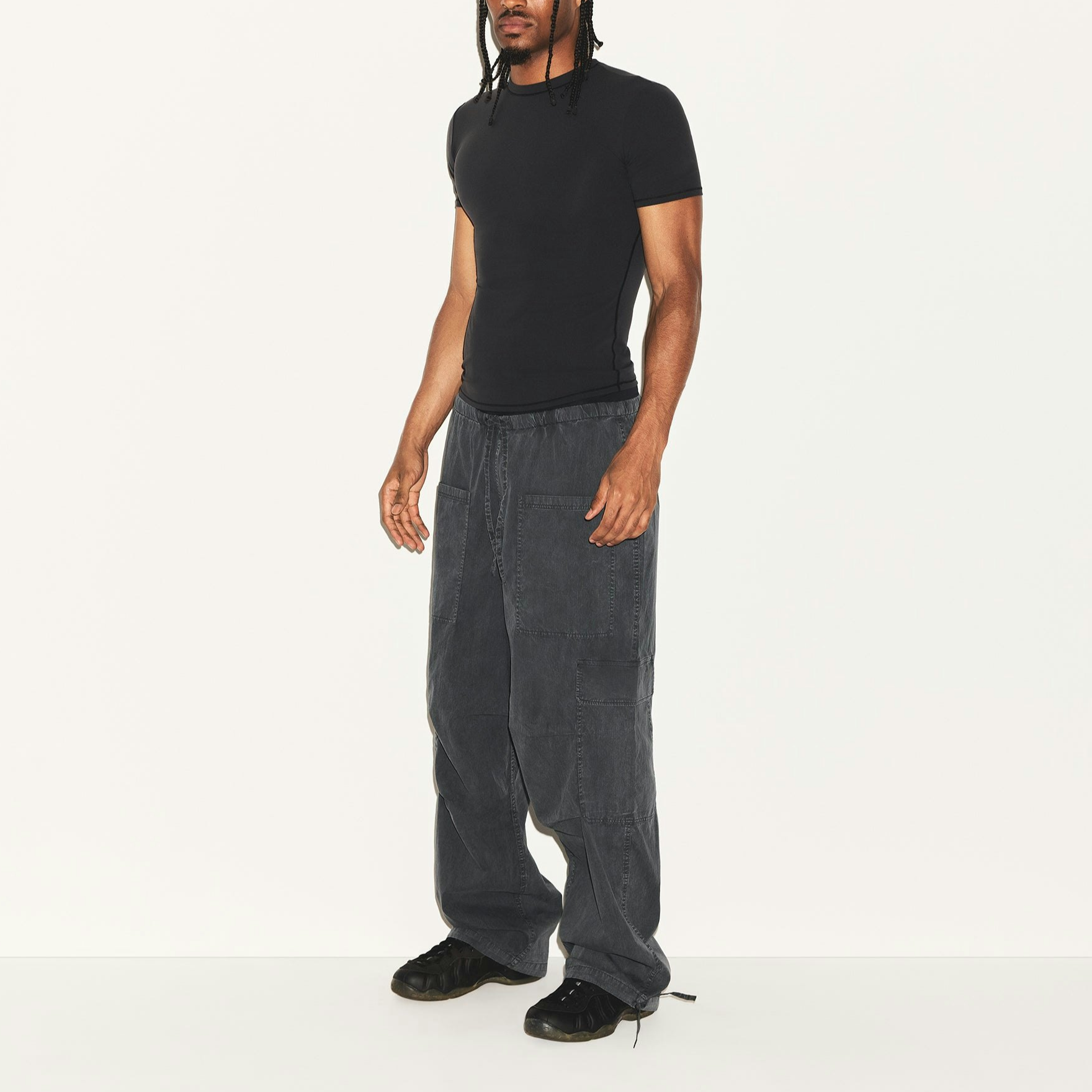 【代購】Skims SS25 FITSEVERYBODY MENS SLIM T SHIRT T Shirt Men's TP-TSH-5394M-ONX