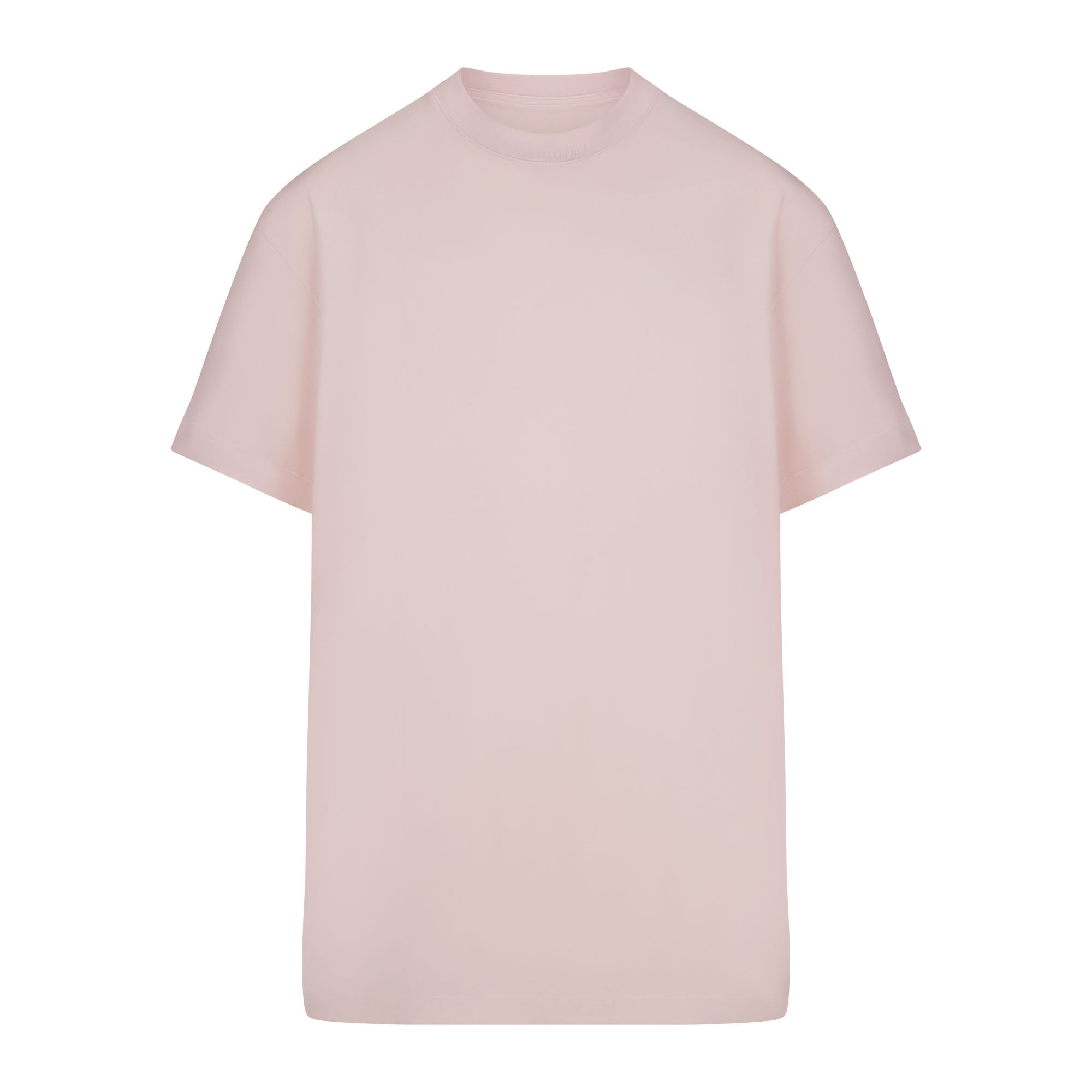 【代購】Skims Valentine's Day SS25 BOYFRIEND T SHIRT T Shirt Unisex Barely Pink/Light Pink AP-TSH-0462-BPK