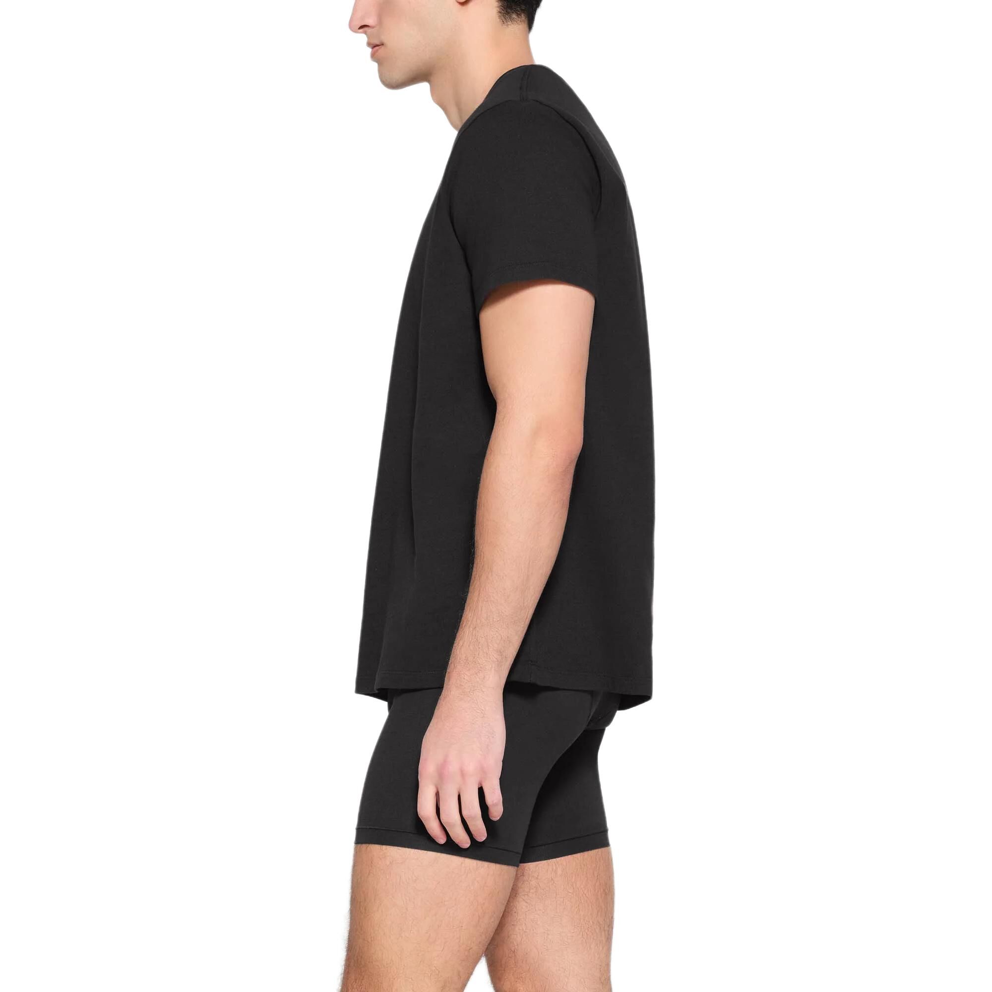 【代購】Skims MENS CLASSIC T SHIRT T Shirt Men's ONYX/Onyx TP-TSH-5701M-ONX