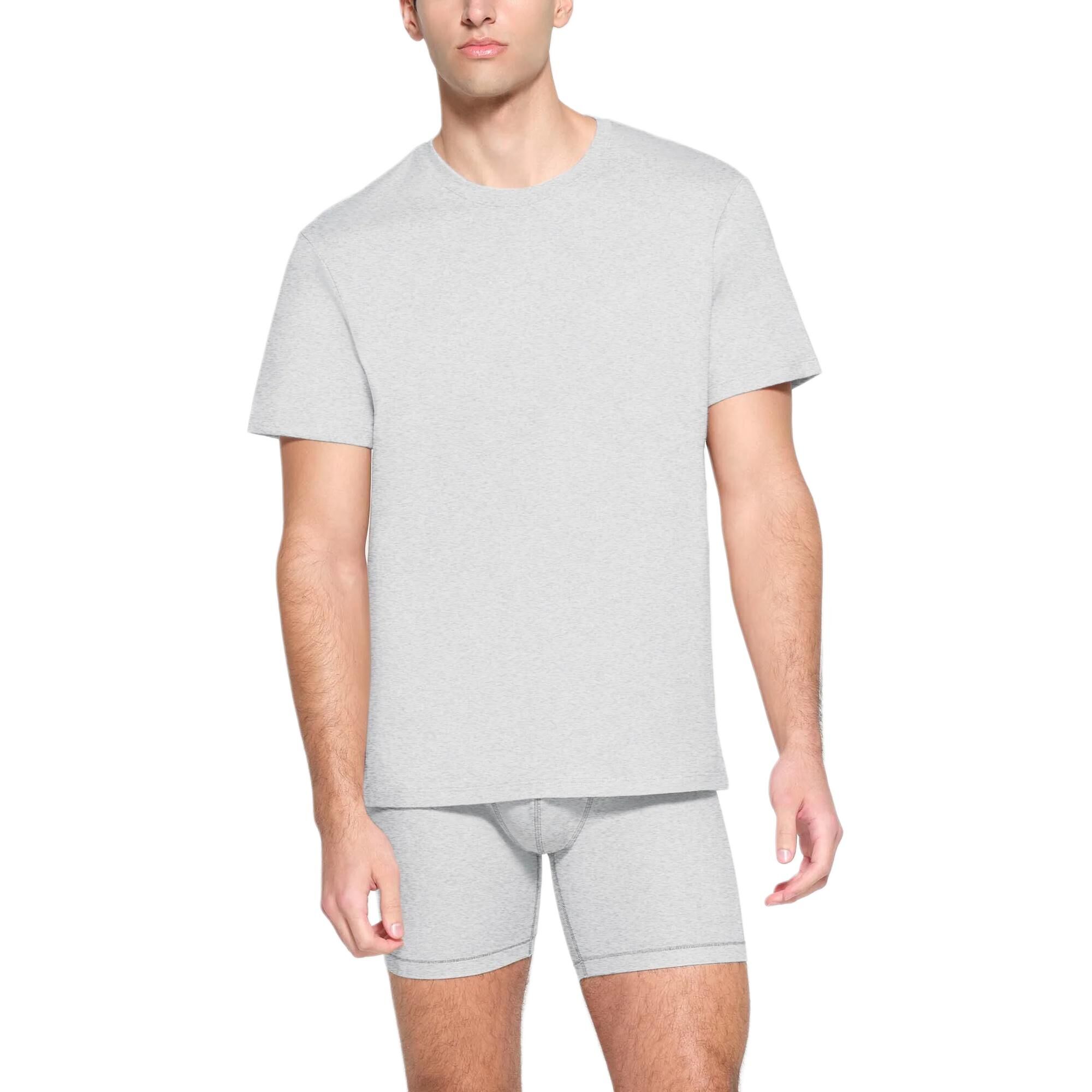 【代購】Skims MENS CLASSIC T SHIRT T Shirt Men's LIGHT HEATHER GREY/Light Heather Gray TP-TSH-5701M-LHG