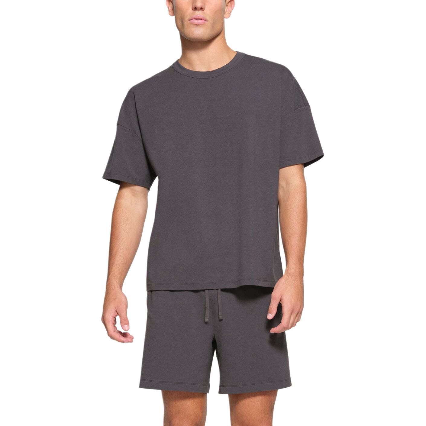 【代購】Skims JERSEY LOUNGE MENS RELAXED T SHIRT T Shirt Men's ASH/Ash TP-TSH-5322M-ASH