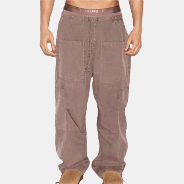 【代購】Skims SS25 WOVEN MENS CARGO PANT Cargo Pants Men's BO-WLG-5267M-UMB