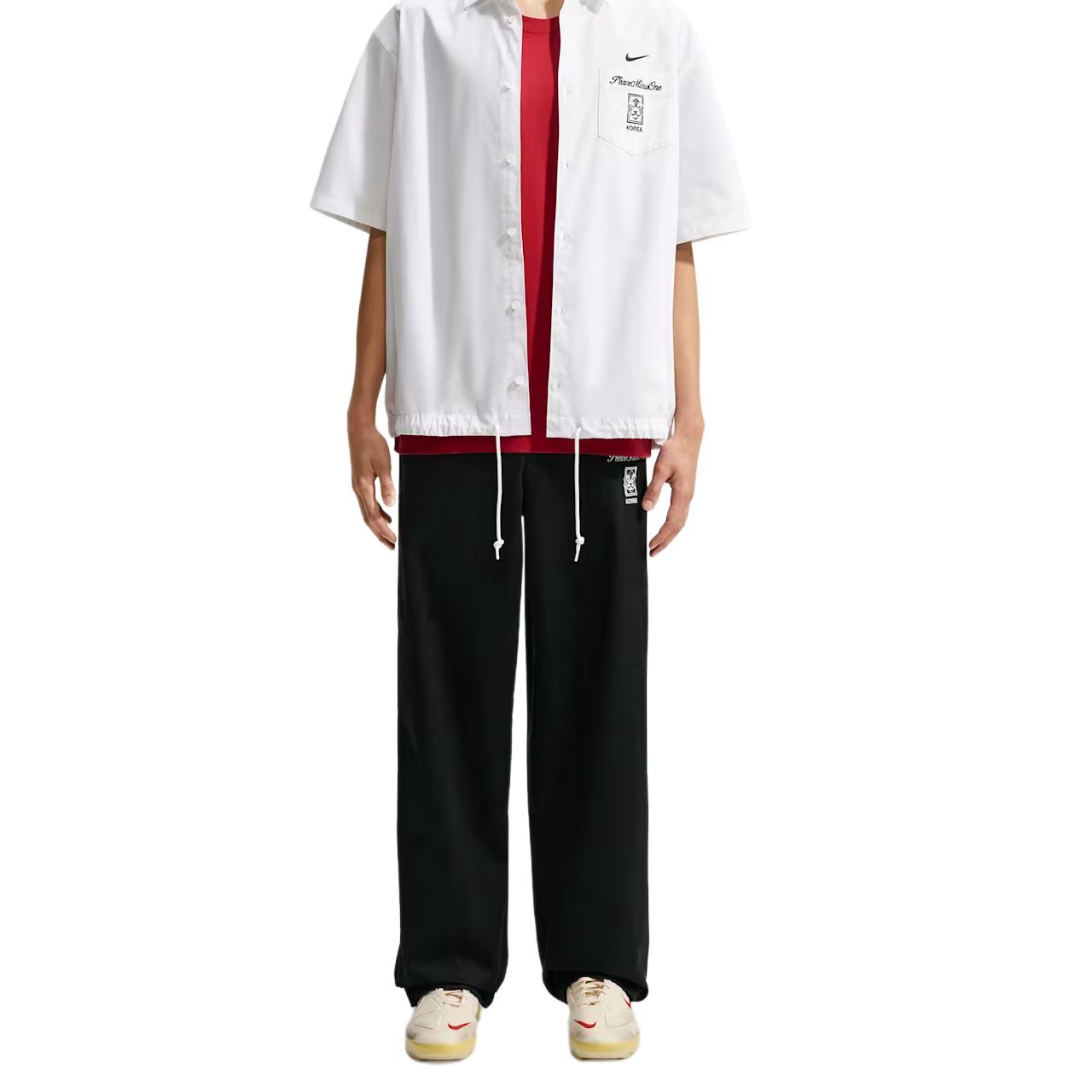 【代購】Nike X Peaceminusone Casual Pants Men's Black Moderate Other IM3222-010