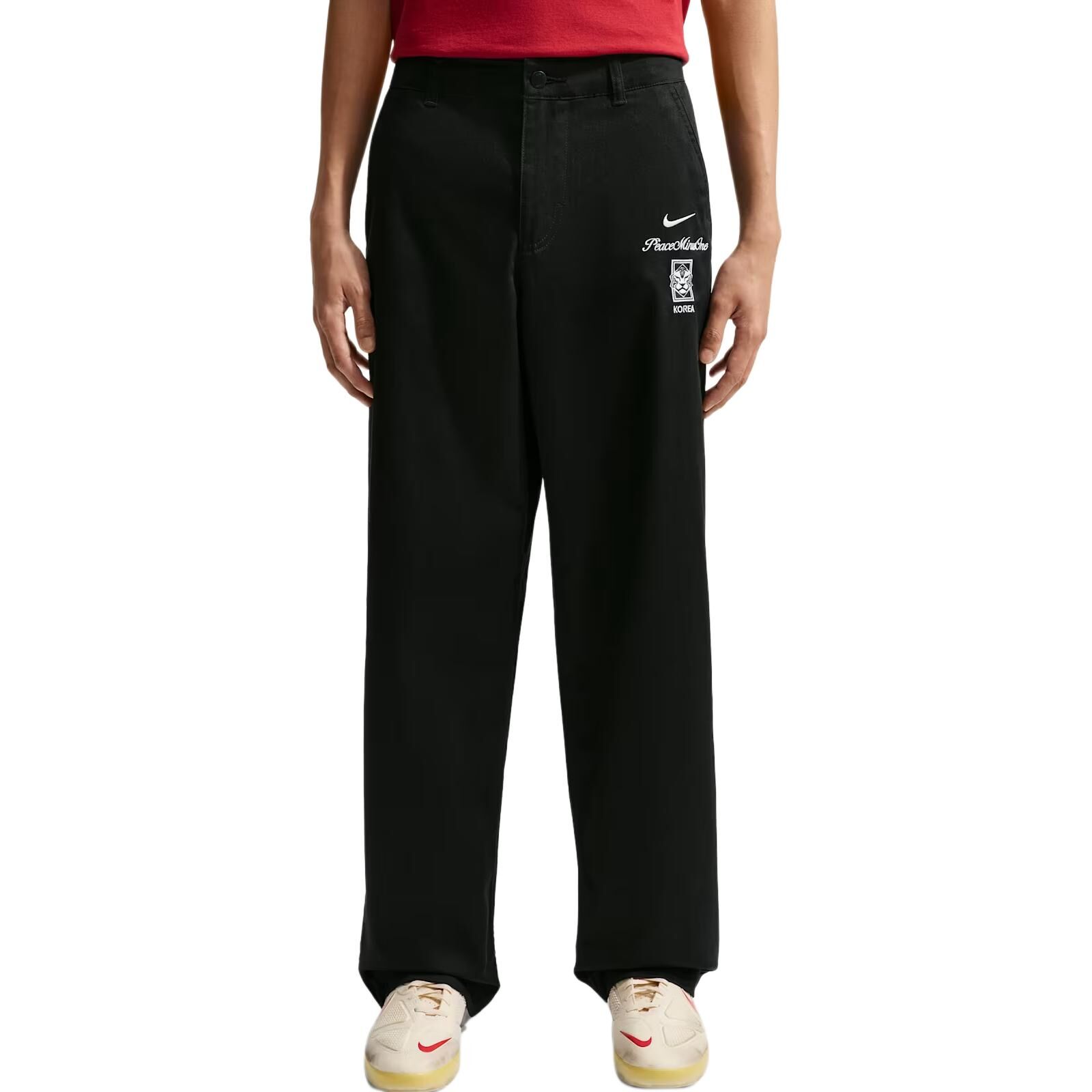 【代購】Nike X Peaceminusone Casual Pants Men's Black Moderate Other IM3222-010