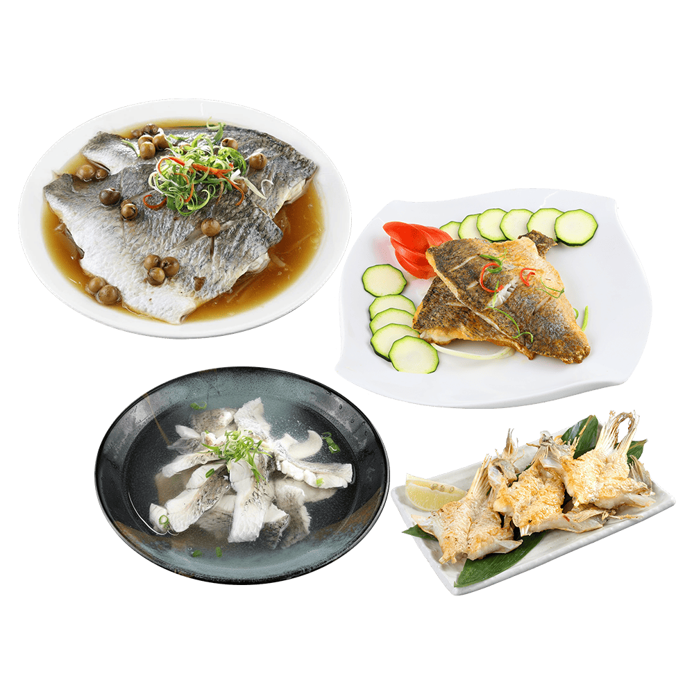 ❄️【信大】海養金目鱸魚系列組(鱸魚排7包+鱸魚下巴2包)