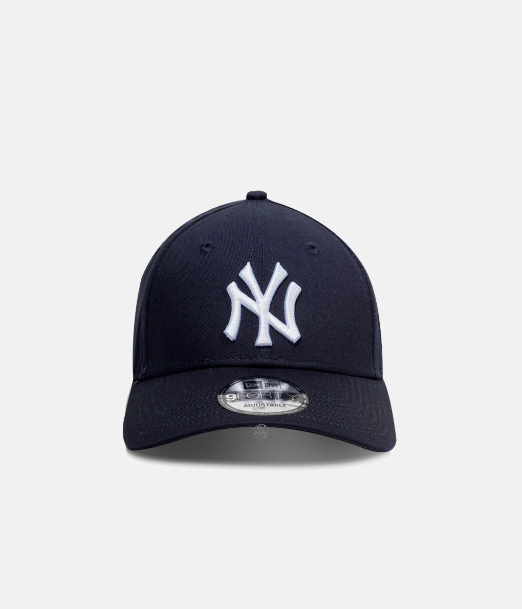 New Era 9Forty Cap NY 深藍底 白Logo棒球帽