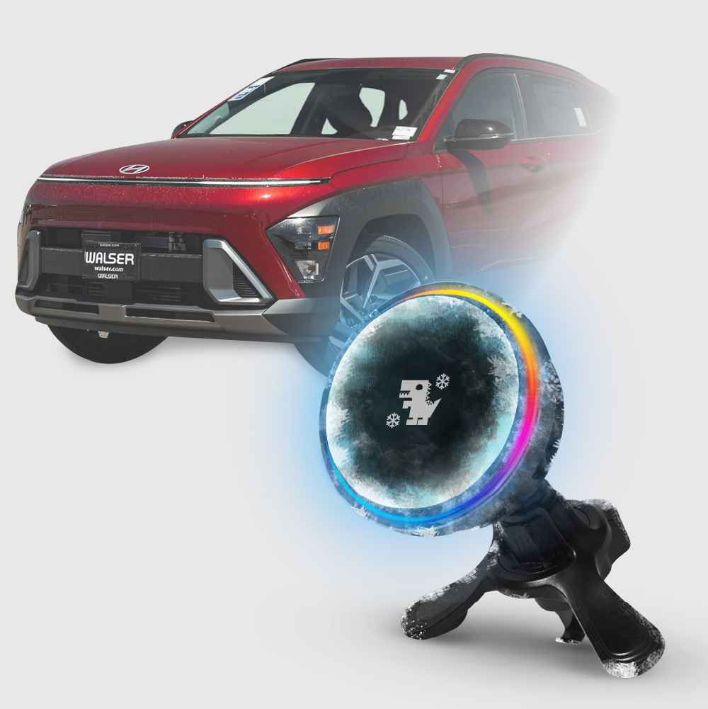 Hyundai KONA 系列｜XILLA黑鏡冰核智充手機架