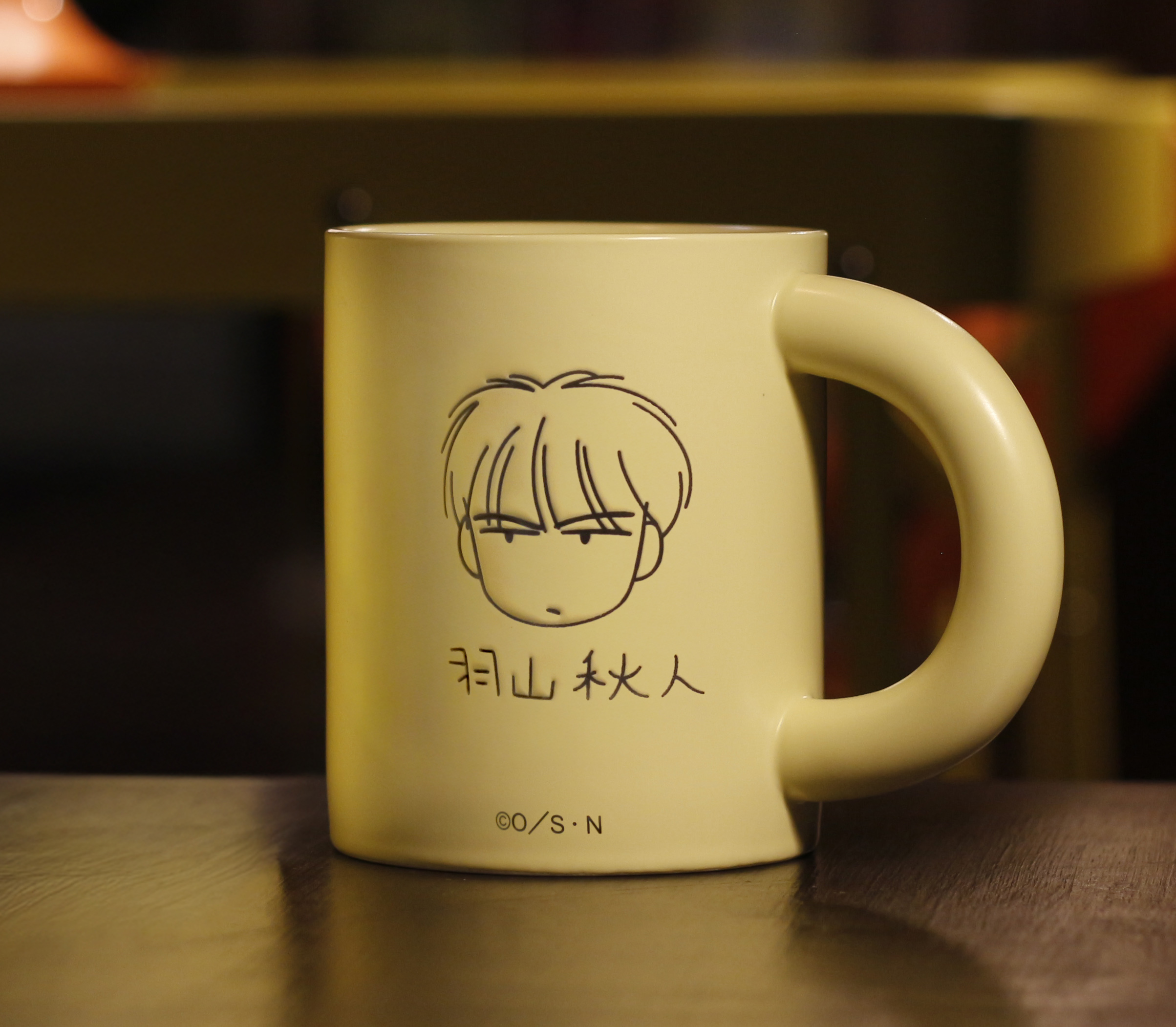 羽山秋人塗鴉風陶瓷杯