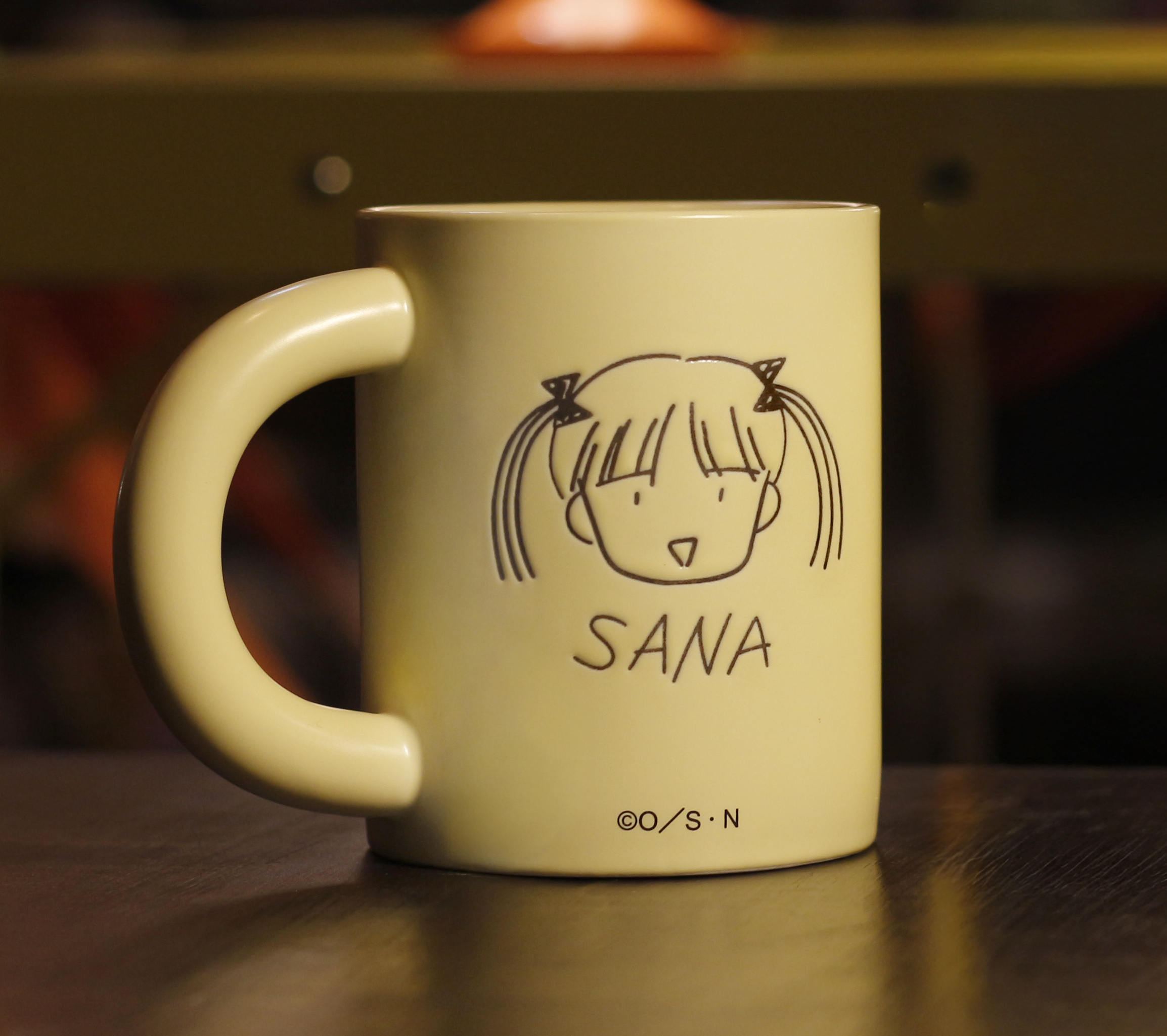 紗南SANA塗鴉風陶瓷杯