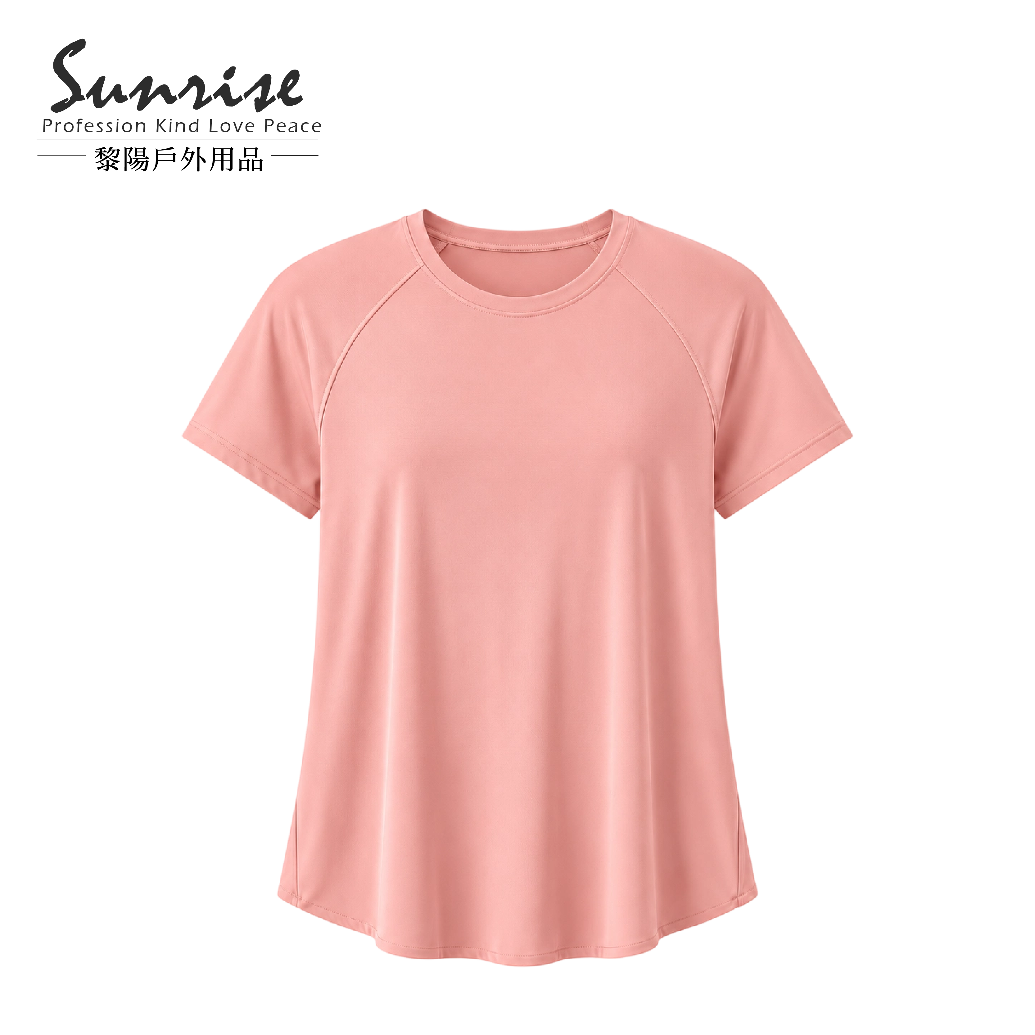 柔感背開衩運動上衣 女款 (4色) 涼感/T恤/吸濕快乾/無束縛/超輕量/瑜珈休閒罩衫/皮拉提斯 10PWS1044