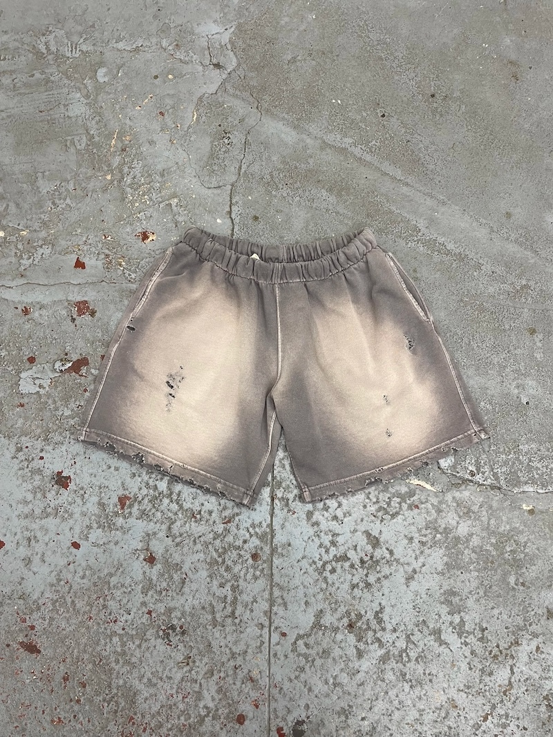MOOJIMOOJI - TERRY SHORTS - VINTAGE GREY