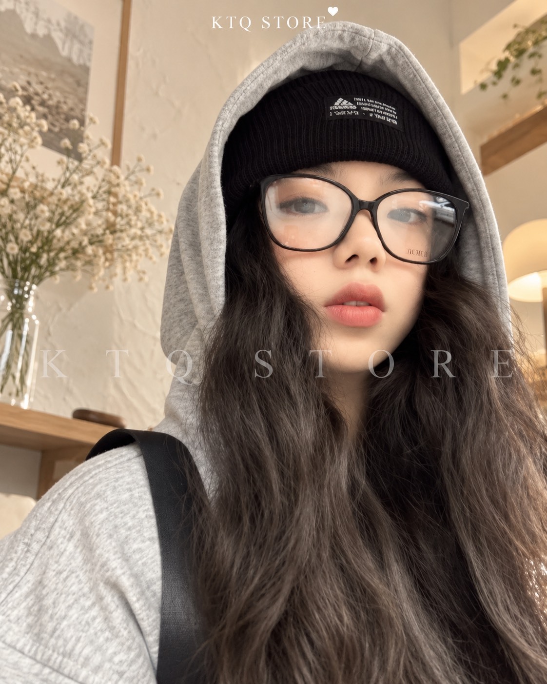 KTQ STORE ‧【可配度數】DIOR 迪奧 Logo 側標裝飾方形光學眼鏡 男女同款／情侶款MINI CD O S1l 1100