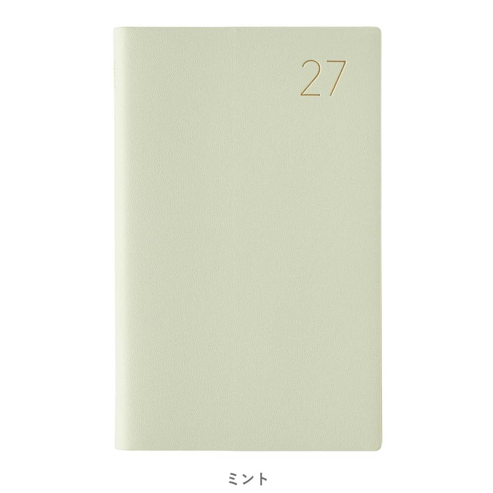 2027年 NOLTY 能率手帳 B6變形 橫式週計畫 [6521]