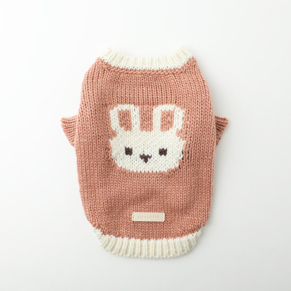 【Moncheri】Animal Knit Sweater