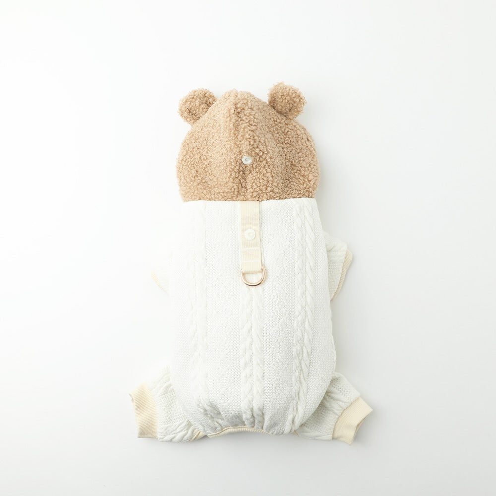 【Moncheri】Far-Infrared Bear Romper Harness