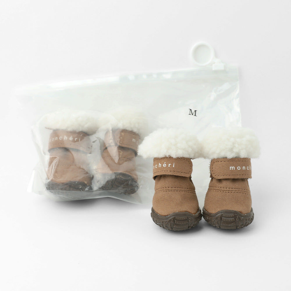 【Moncheri】Faux Mouton Boots