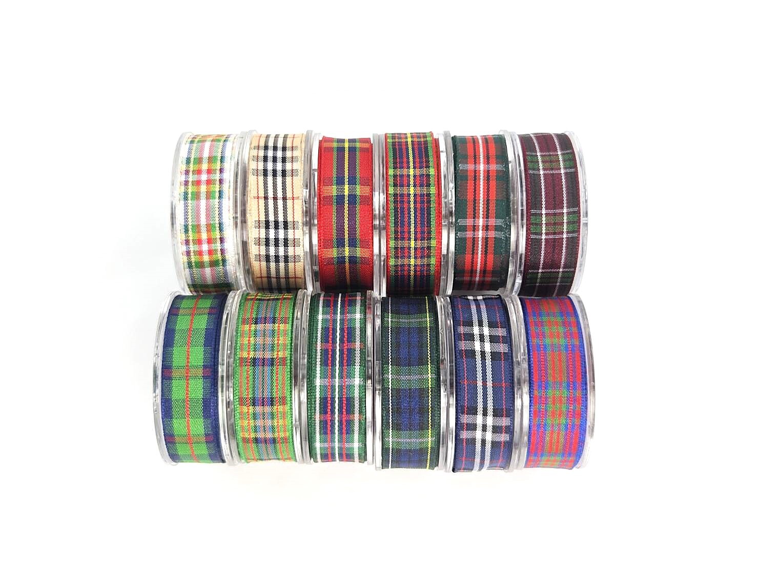 Scotland plaid/10mm/15mm/22mm/25mm/38mm