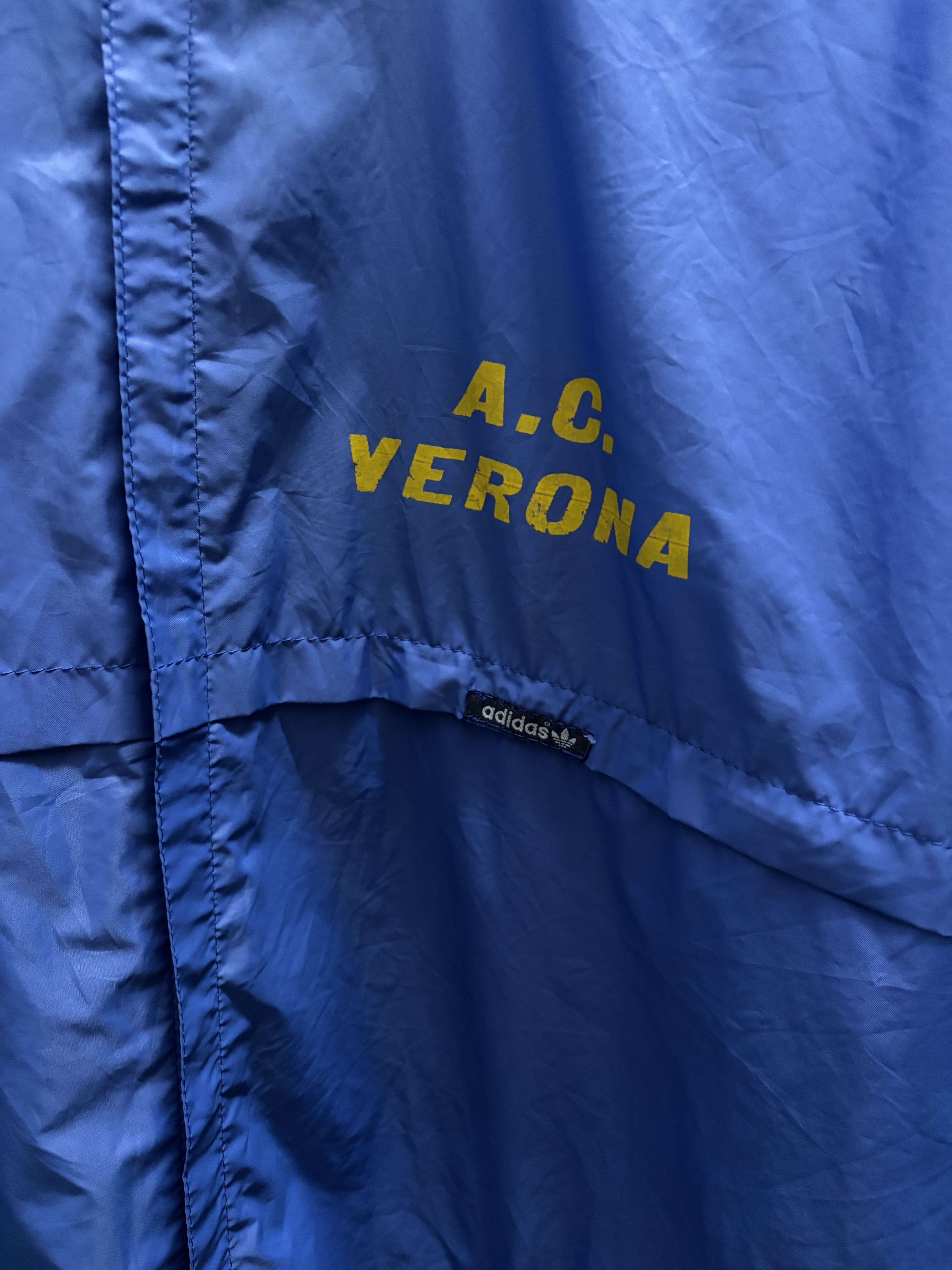80’s adidas Serie A A.C Verona Nylon Jacket (Made In Tunicia)