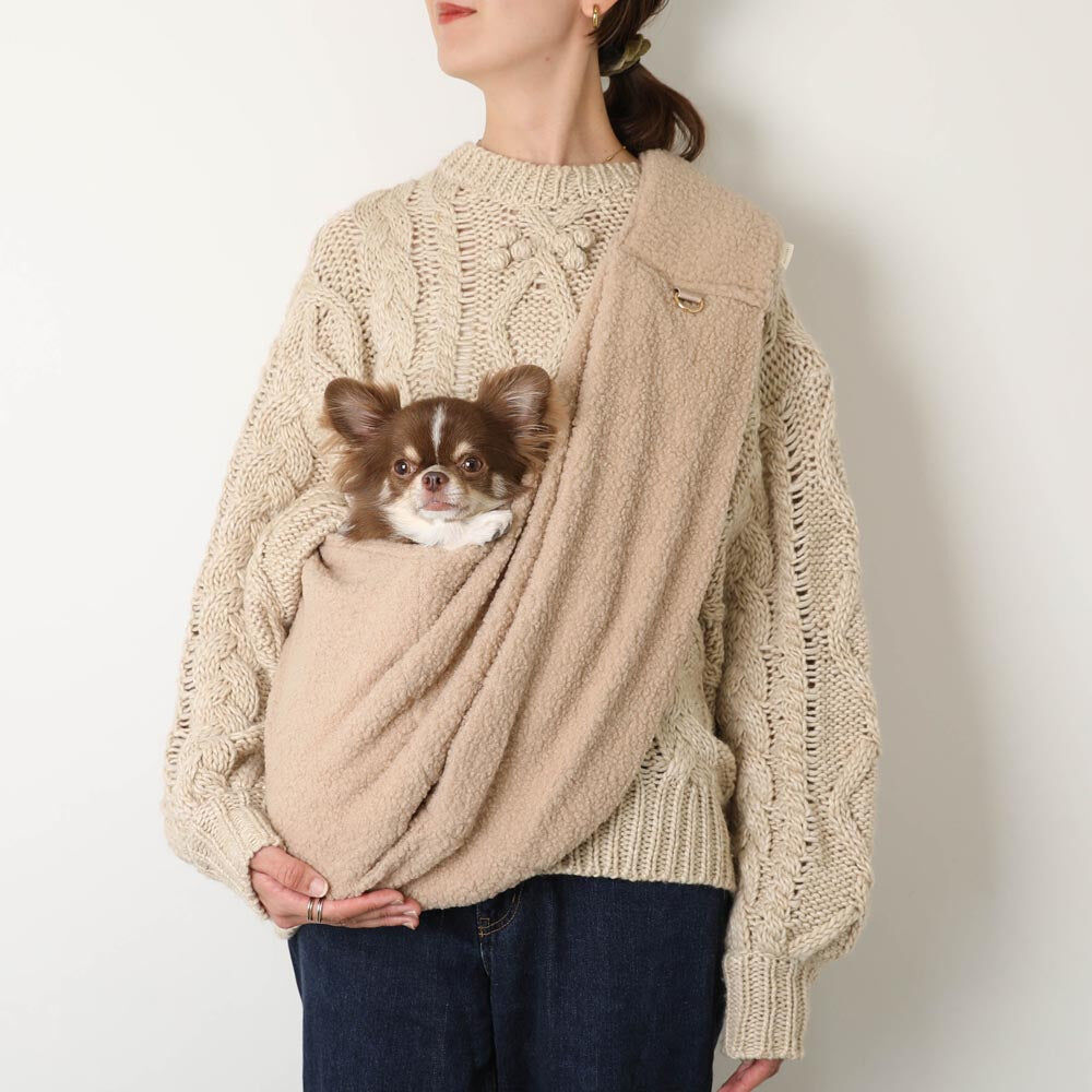 【Moncheri】Fleece Wide Sling