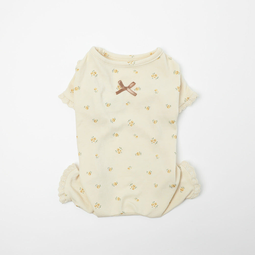 【Moncheri】Thermal Floral Romper