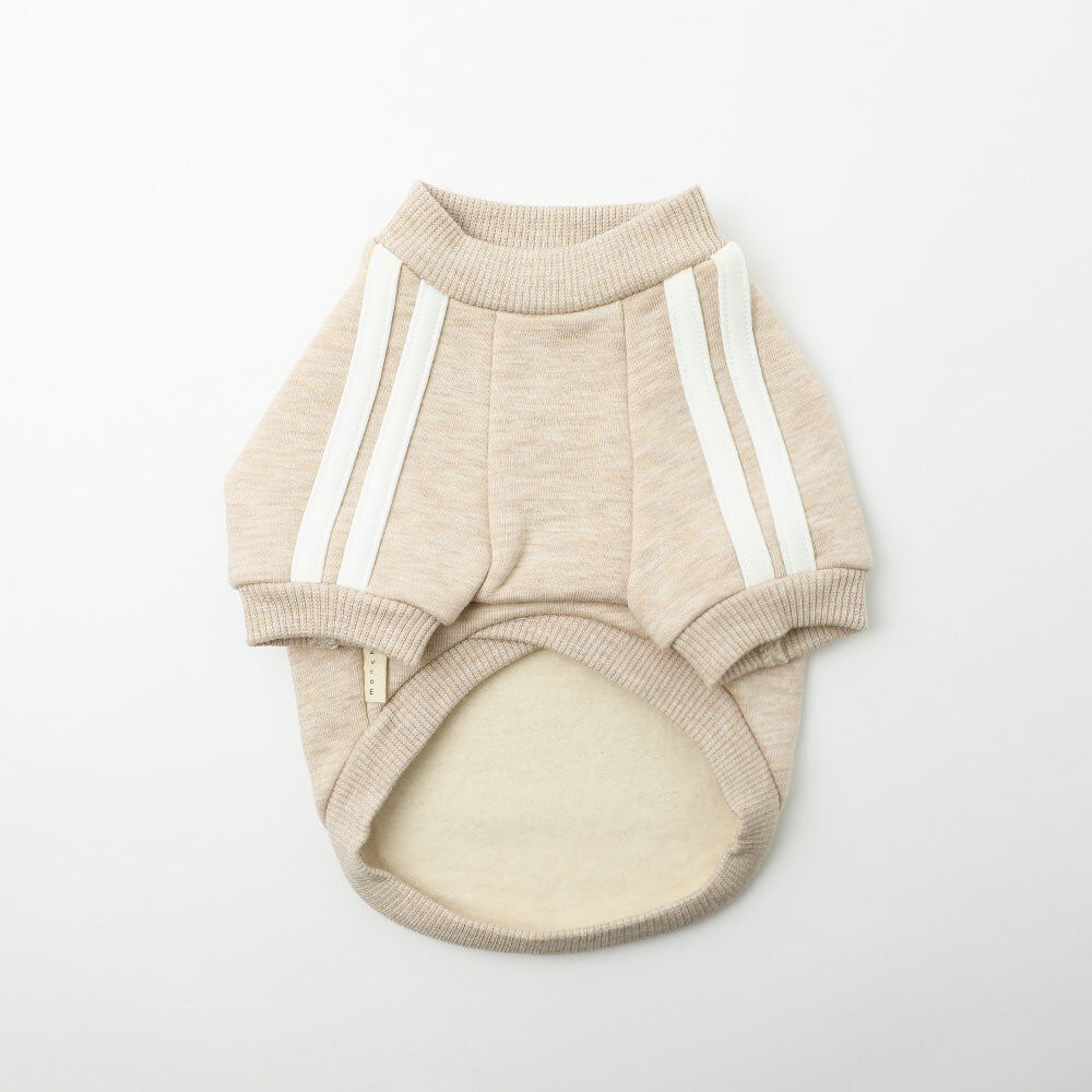 【Moncheri】Side-Line Sweat Top