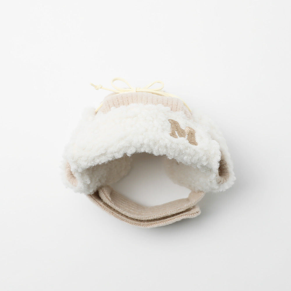 【Moncheri】Fleece-Lined Flight Cap