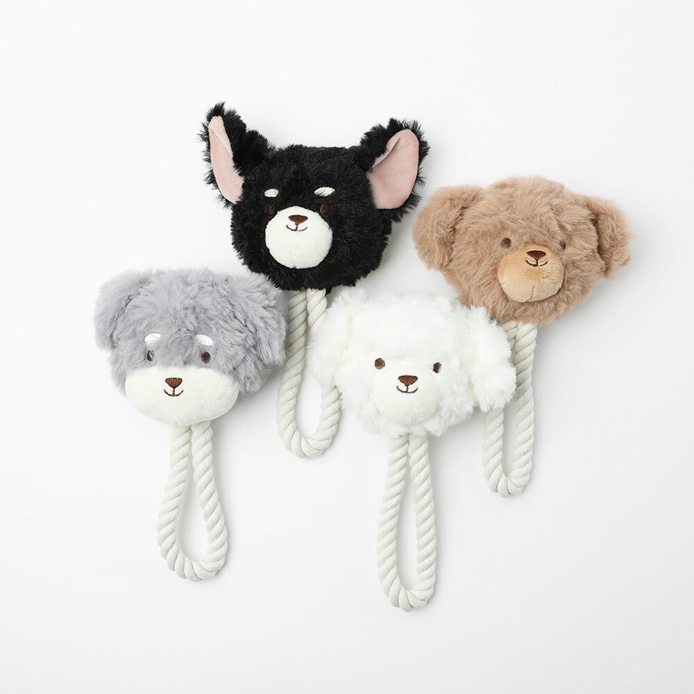 【Moncheri】Dog Rope Plush Toy