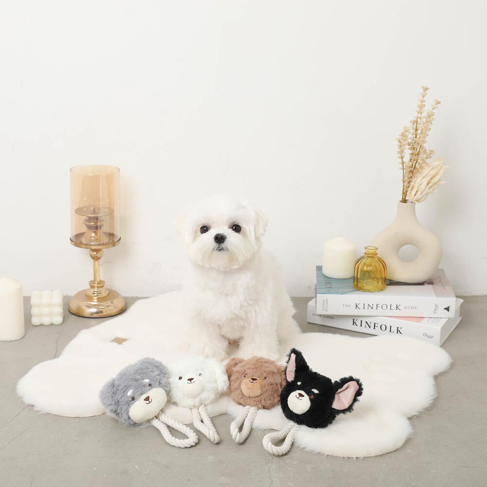 【Moncheri】Dog Rope Plush Toy