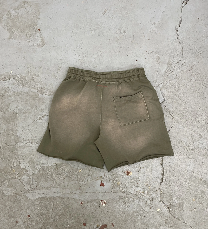 MOOJIMOOJI - CLASSIC SWEAT SHORTS - AGED OLIVE