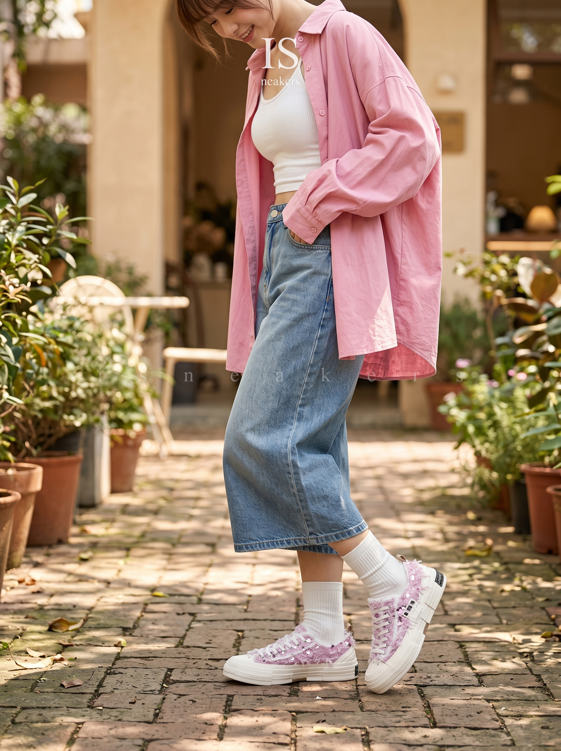 iSNEAKERS｜Xvessel G.O.P Lows 天鵝座-絨誓 "Pink" 粉紫色 S26X01P