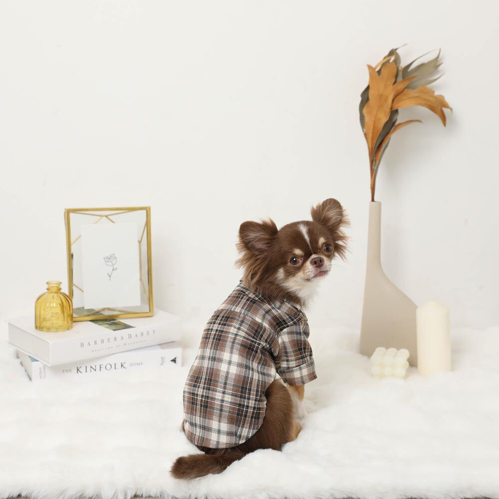 【Moncheri】Basic Check Shirt