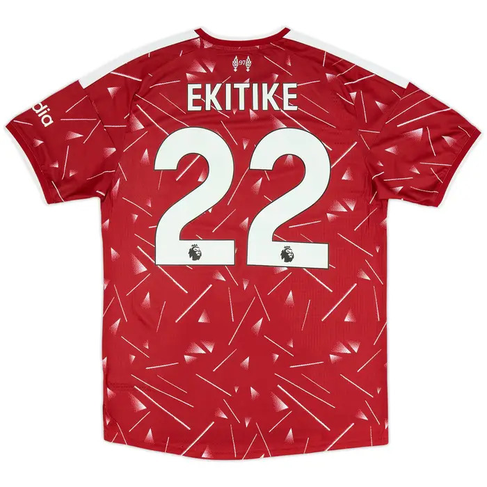 2026 Liverpool Authentic Home Shirt with EPL Nameset (雙號碼)