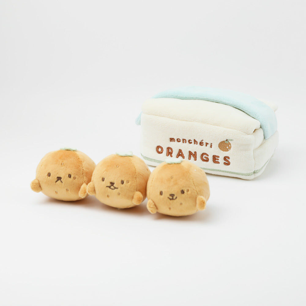 【Moncheri】Cardboard Mandarin Nosework Toy Set