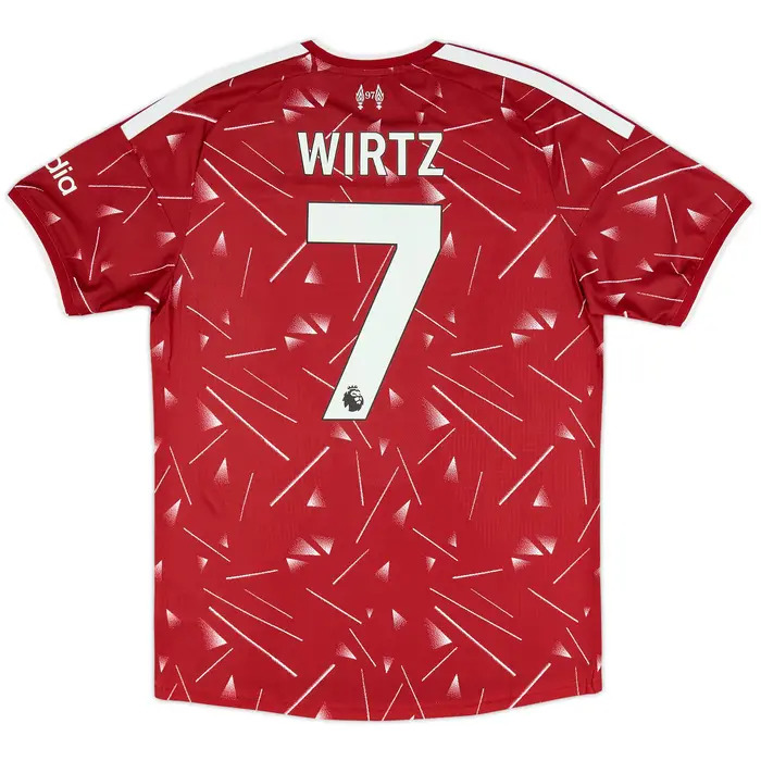 2026 Liverpool Authentic Home Shirt with EPL Nameset  (單號碼)
