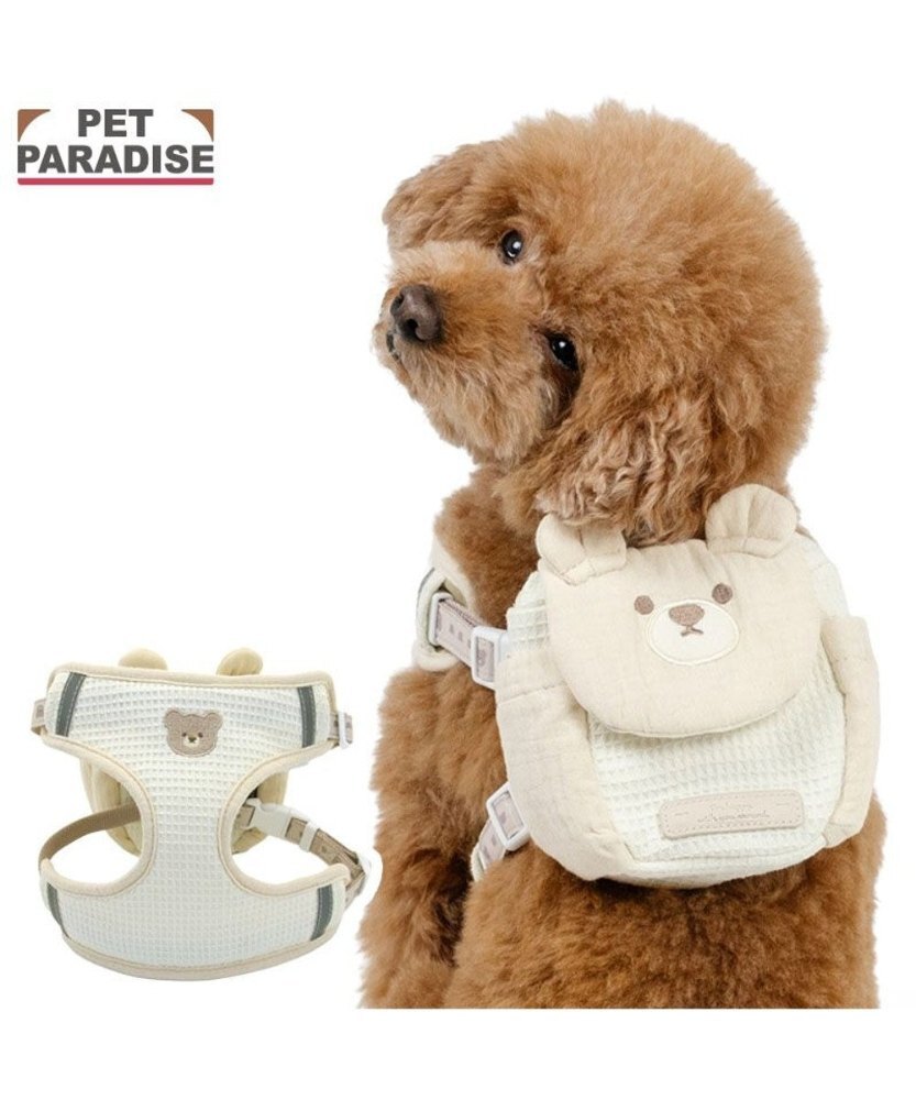 【Pet Paradise】熊仔背囊胸背帶 <027-41991>