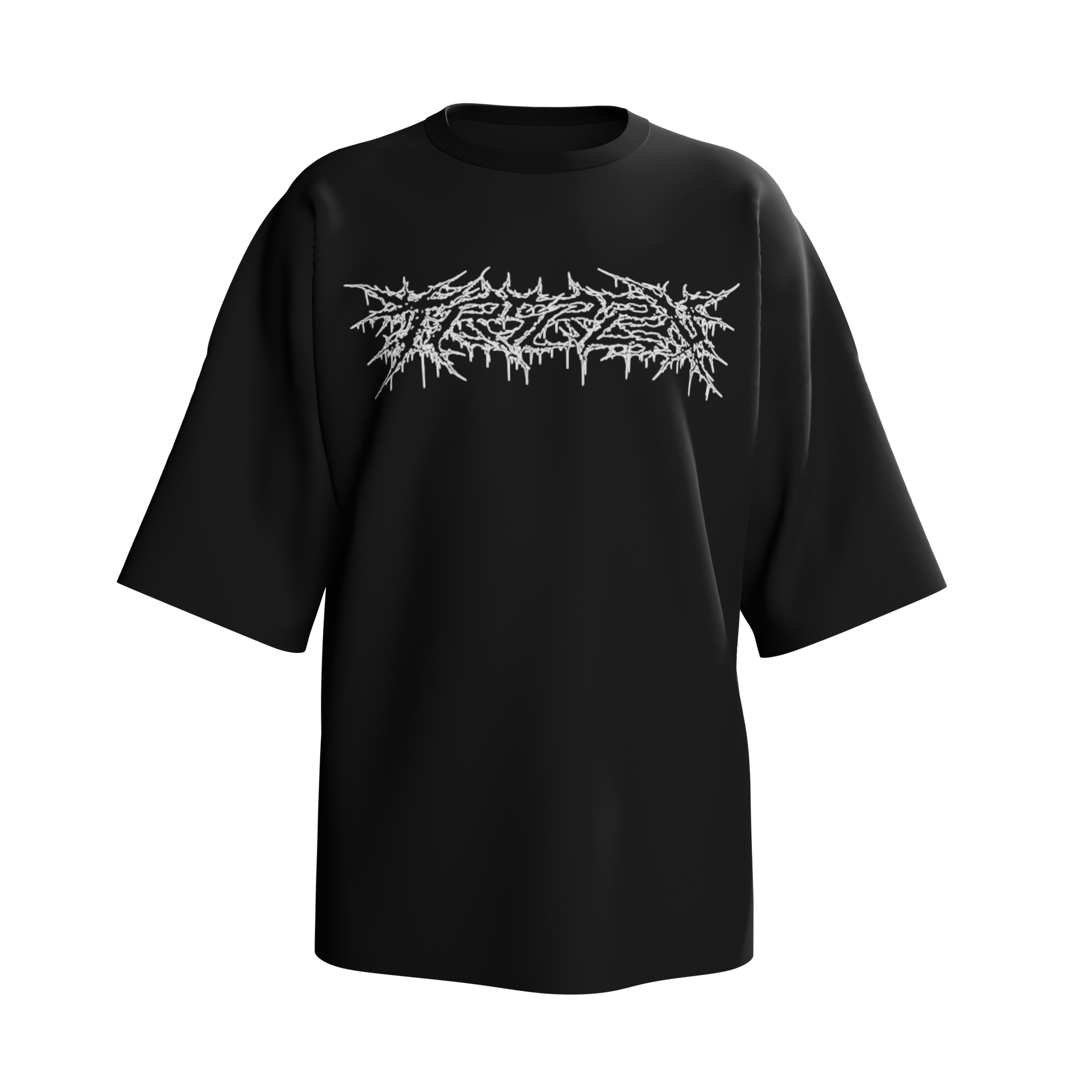 TRSRZN Outline Logo Oversized Tee II