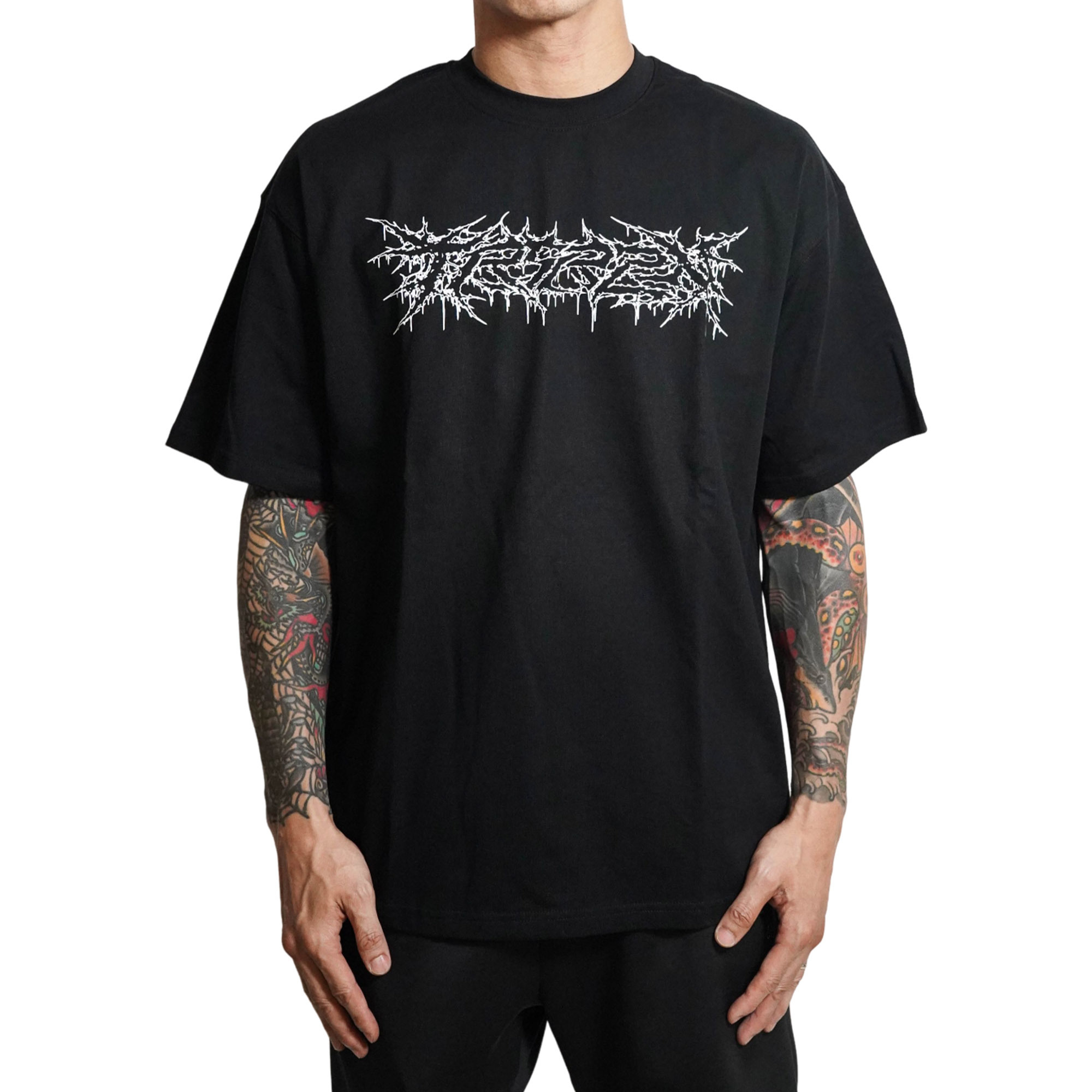 TRSRZN Outline Logo Oversized Tee II