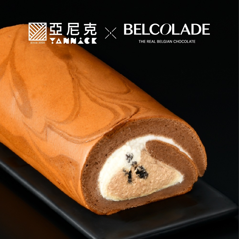 BLACK黑饌亞尼克生乳捲-45%喀麥隆牛奶巧克力