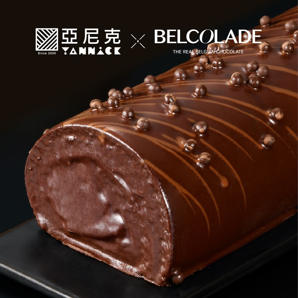 BLACK黑饌亞尼克生乳捲- 80%喀麥隆脆皮黑巧克力