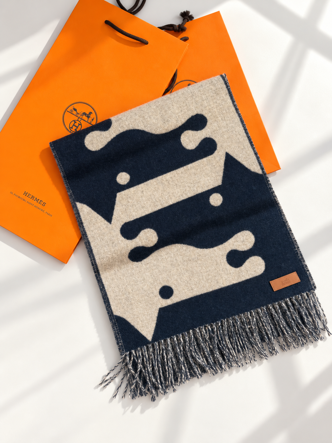 在途現貨✈️ ｜HERMES Petite Casaque Parthenon scarf