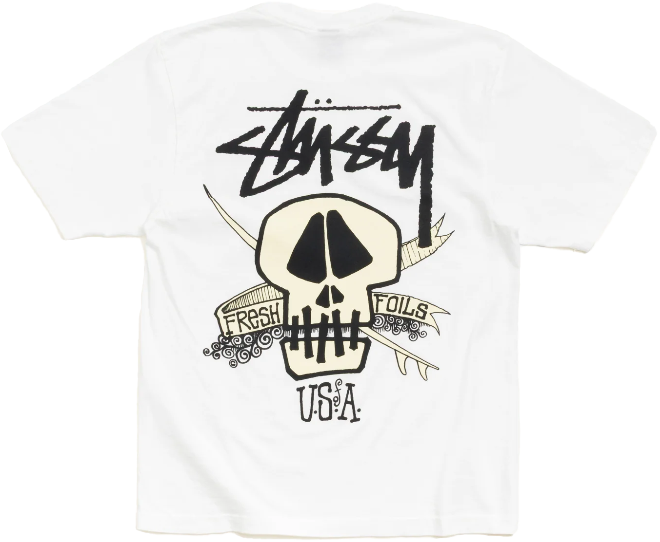 ☆ETW☆【EASY TO WEAR】STUSSY FRESH FOILS TEE 骷顱 短T 春夏