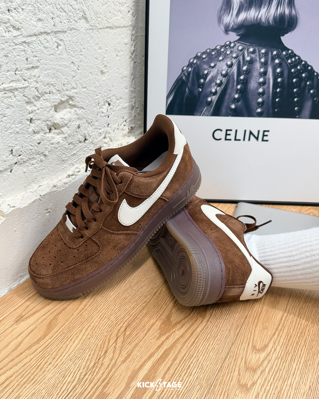 〈海外連線預定〉女鞋 NIKE AIR FORCE 1 COCO 可可棕色 咖啡 摩卡 復古 休閒鞋【IQ0136-200】AF1