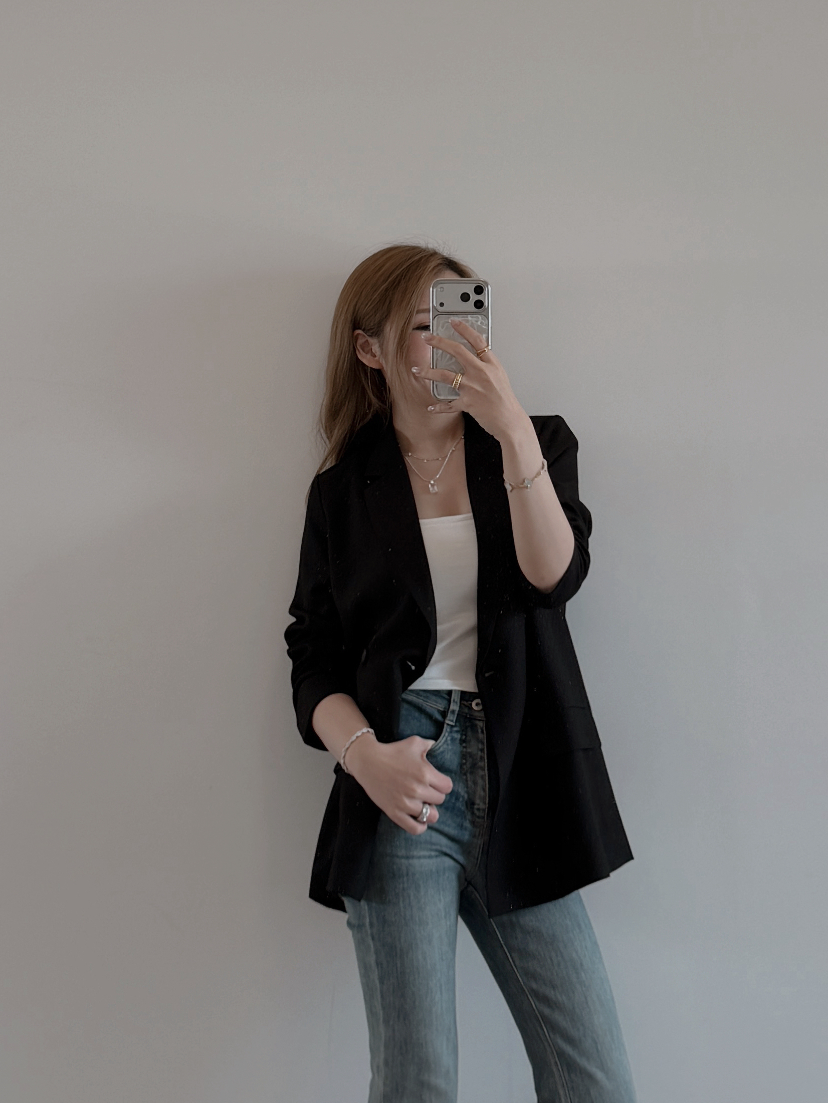 現貨/預訂 7437 “日常通勤”鬆弛感黑色Blazer