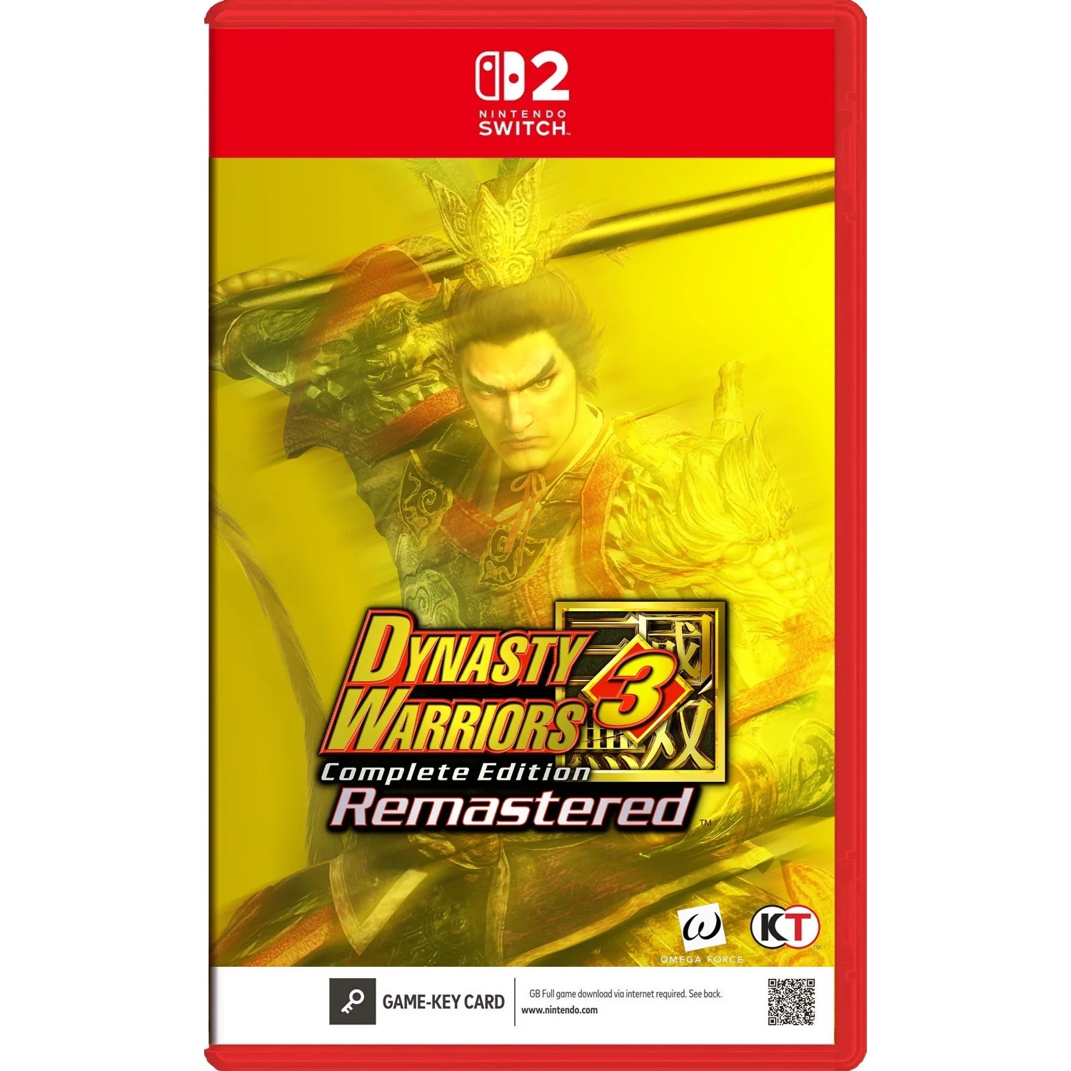 Nintendo Switch 2 Dynasty Warriors 3 Complete Ed Remastered