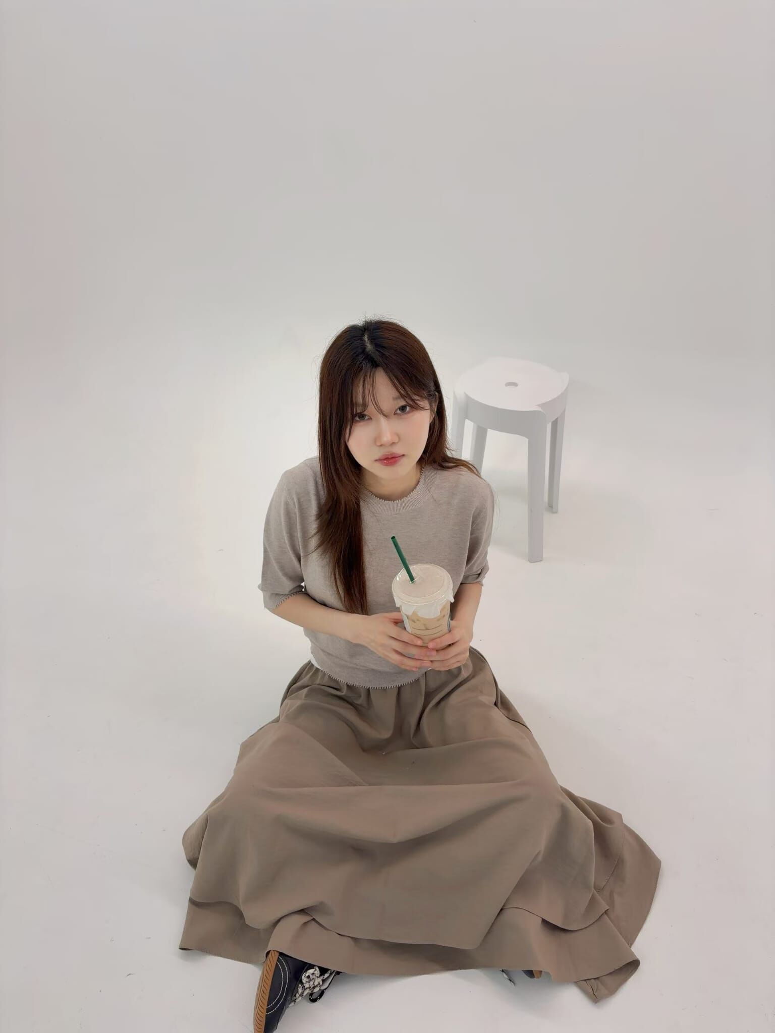 FP7201 鋸齒邊羊絨上衣