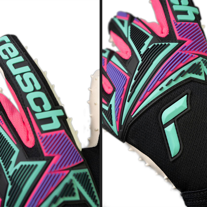 REUSCH ATTRAKT FREEGEL SPEEDBUMP  -黑紫色龍門手套