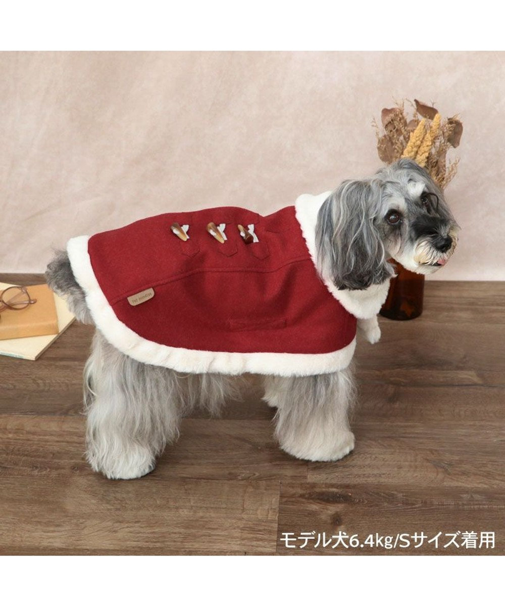 【Pet Paradise】Noble Duffle Poncho - Red <633-43537>