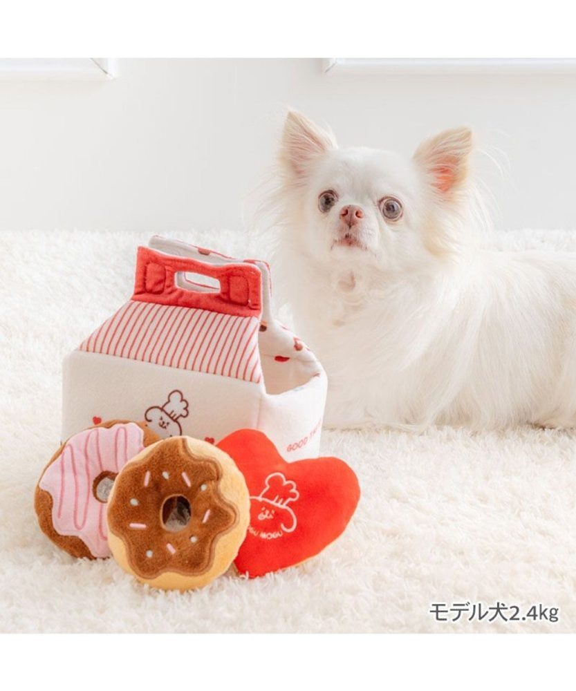 【Pet Paradise】Donut Box Nose Work Toy <758-41628>